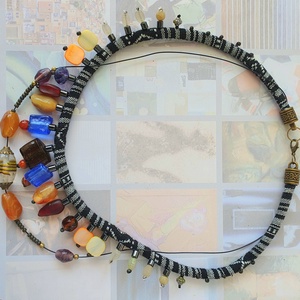 Kincsesládából, Ékszer, Nyaklánc, Medál nélküli nyaklánc, Ékszerkészítés, Varrás, MESKA