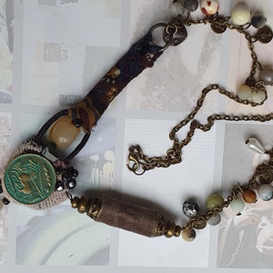 Kőtánc, Ékszer, Nyaklánc, Medálos nyaklánc, , MESKA