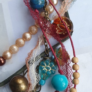 A természet képeslapja - ékszer - nyaklánc - párhuzamos nyaklánc - Meska.hu