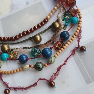 A természet képeslapja - ékszer - nyaklánc - párhuzamos nyaklánc - Meska.hu