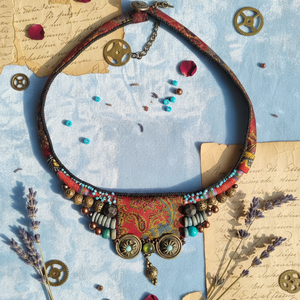 Bizánc - ékszer - nyaklánc - statement nyaklánc - Meska.hu