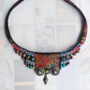 Bizánc - ékszer - nyaklánc - statement nyaklánc - Meska.hu