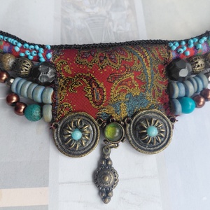 Bizánc - ékszer - nyaklánc - statement nyaklánc - Meska.hu