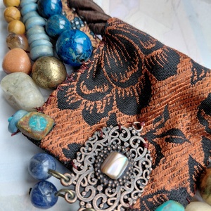 Ég és föld találkozása - ékszer - nyaklánc - statement nyaklánc - Meska.hu