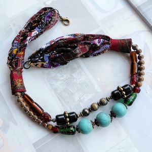 Etnomád szett - esküvő - ékszer - ékszerszett - Meska.hu