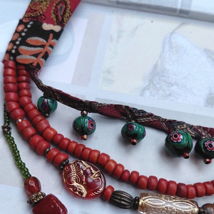 Játékosan - ékszer - nyaklánc - statement nyaklánc - Meska.hu