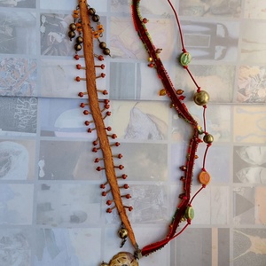 Őszi hangulat - ékszer - nyaklánc - hosszú nyaklánc - Meska.hu