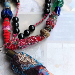 Nomád szilánkok - ékszer - nyaklánc - statement nyaklánc - Meska.hu