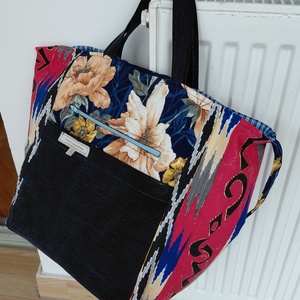 Sokzsebes kisszines - táska & tok - bevásárlás & shopper táska - shopper, textiltáska, szatyor - Meska.hu