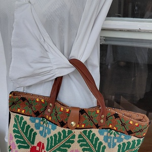 Ethno- chic - táska & tok - bevásárlás & shopper táska - shopper, textiltáska, szatyor - Meska.hu