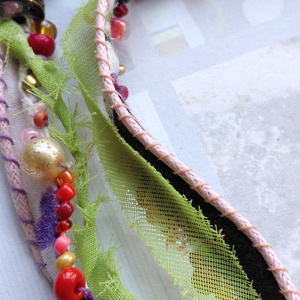 Pasztell tavasz - ékszer - nyaklánc - medál nélküli nyaklánc - Meska.hu