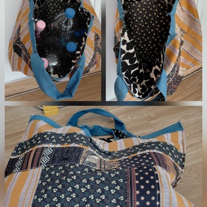Mindentbele szatyor - táska & tok - bevásárlás & shopper táska - shopper, textiltáska, szatyor - Meska.hu