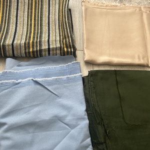 Maradék textil csomag - Vegyes, vékonyabb anyagok - kellékek & szerszámok - méteráru - anyagcsomag - Meska.hu