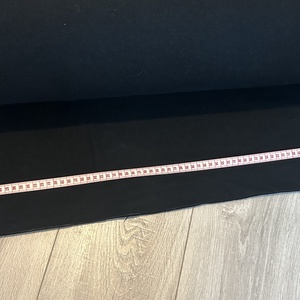 Fekete filc 160 cm széles - kellékek & szerszámok - méteráru - filc - Meska.hu