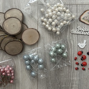 Vegyes kreatív alapanyag csomag, DIY (Csináld magad), Egységcsomag, Virágkötés, MESKA