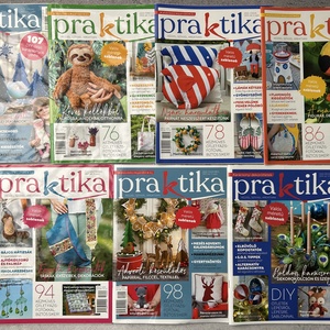 Praktika kézimunka újság csomag, Kellékek & szerszámok, Könyv, újság, Újság, Mindenmás, MESKA