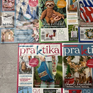 Praktika kézimunka újság csomag - kellékek & szerszámok - könyv, újság - újság - Meska.hu