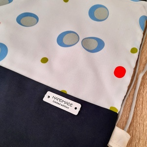 Pöttyös hátizsák - táska & tok - hátizsák - hátizsák - Meska.hu