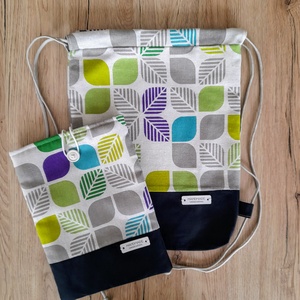 Üde levélmintás kék könyv, e-book, tablet, notebook tok - táska & tok - ebook & tablet tok - Meska.hu