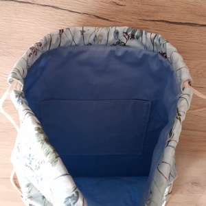 Réti virágos hátizsák - táska & tok - hátizsák - hátizsák - Meska.hu