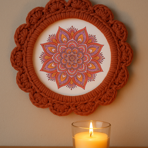 Kézzel horgolt, egyedi falikép mandala mintával. Természetes, meleg hangulatú lakásdekoráció - karácsony - karácsonyi ajándékozás - karácsonyi ajándékcsomagolás - Meska.hu Kézzel horgolt, egyedi falikép mandala mintával. Természetes, meleg hangulatú lakásdekoráció - karácsony - karácsonyi ajándékozás - karácsonyi ajándékcsomagolás - Meska.hu