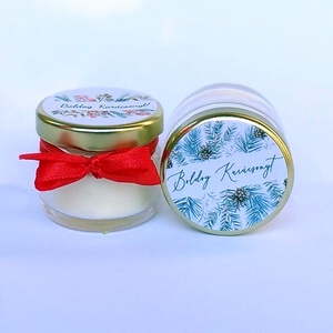 Karácsonyi Illatos Mécses Személyre Szabható Céges Ajándéknak Is Tökéletes - Meska.hu