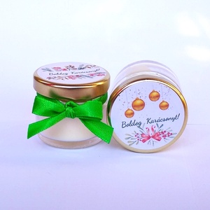 Karácsonyi Illatos Mécses Személyre Szabható Céges Ajándéknak Is Tökéletes - Meska.hu