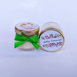 Karácsonyi Illatos Mécses Személyre Szabható Céges Ajándéknak Is Tökéletes - Meska.hu