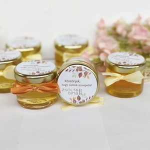 mézes köszönet ajándék szójaviasz gyertyás   köszönetajándék vendégeknek,köszönőajándék ,köszönőajándék, Esküvő, Emlék & Ajándék, Köszönőajándék, Élelmiszer előállítás, MESKA