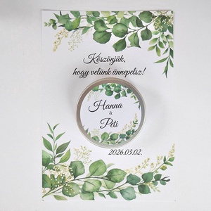  köszönetajándék gyertya Személyre szabott  � elegáns emlék vendégeidnek - esküvő - emlék & ajándék - köszönőajándék - Meska.hu