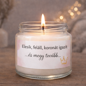 MOTIVÁCIÓS illatgyertya �  madagaszkári vaníliával , akár saját idézettel, Otthon & Életmód, Gyertya, illat, aroma, Gyertya, Gyertya-, mécseskészítés, MESKA