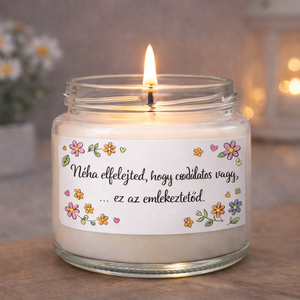 MOTIVÁCIÓS illatgyertya �  madagaszkári vaníliával , akár saját idézettel, Otthon & Életmód, Gyertya, illat, aroma, Gyertya, Gyertya-, mécseskészítés, MESKA