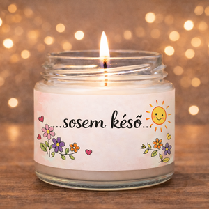 MOTIVÁCIÓS illatgyertya �  madagaszkári vaníliával , akár saját idézettel, Otthon & Életmód, Gyertya, illat, aroma, Gyertya, Gyertya-, mécseskészítés, MESKA