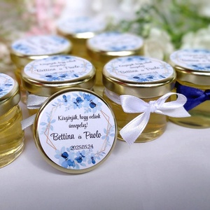 Elegáns  masnis mézes Köszönetajándék vendégeknek,  mézes köszönetajándék vendégeknek,köszönőajándék, Esküvő, Emlék & Ajándék, Köszönőajándék, Élelmiszer előállítás, MESKA