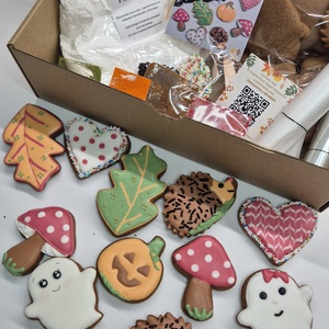 Őszi Mézeskalács Díszítő Box, DIY (Csináld magad), Egységcsomag, Mézeskalácssütés, MESKA