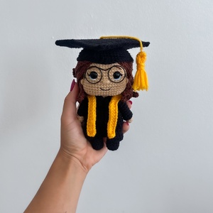 Egyedi amigurumi baba  kézzel készült ajándék, Játék & Sport, Plüssállat & Játékfigura, Ember, Horgolás, MESKA