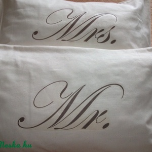 Mr   Mrs párna  -  - Meska.hu