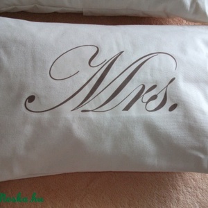 Mr   Mrs párna  -  - Meska.hu