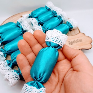 Textil szaloncukor (10 db/csomag) - Meska.hu