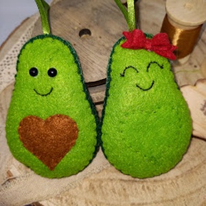Avokádó pár - Avo LOVE - Meska.hu