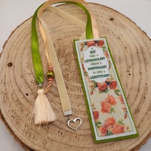 Keresztény, idézetes könyvjelző - könyv & zene - könyvjelző - Meska.hu