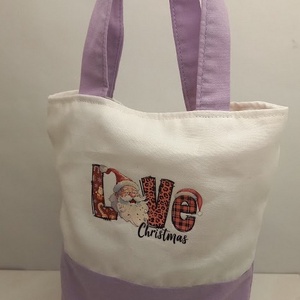 Karácsonyi ajándék zsák/ szatyor, Tálapós-lila - otthon & életmód - papír, írószer - Meska.hu