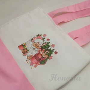 Karácsonyi ajándék zsák/ szatyor-Télapós-rózsaszín - otthon & életmód - papír, írószer - Meska.hu Karácsonyi ajándék zsák/ szatyor-Télapós-rózsaszín - otthon & életmód - papír, írószer - Meska.hu