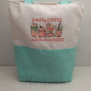 Karácsonyi ajándék zsák/ szatyor-COFFEE-menta - otthon & életmód - papír, írószer - Meska.hu Karácsonyi ajándék zsák/ szatyor-COFFEE-menta - otthon & életmód - papír, írószer - Meska.hu