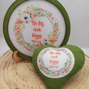 Ne félj, csak higgy - otthon & életmód - dekoráció - fali és függő dekoráció - függődísz - Meska.hu