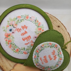 Ne félj, csak higgy - otthon & életmód - dekoráció - fali és függő dekoráció - függődísz - Meska.hu