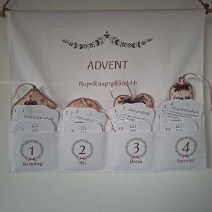 Keresztény adventi naptár – kártyákkal, filcdíszekkel,  adventi családi kreatív szett, Karácsony, Adventi díszek, Adventi naptár, Papírművészet, Varrás, Keresztény adventi naptár – 24 nap, hogy nap mint nap közelebb kerüljünk a szent este napjához.

Id..., MESKA