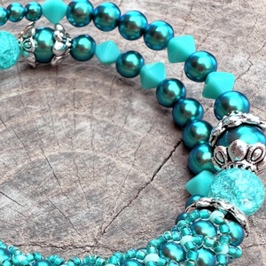 Türkiz ékszer szett - ékszer - ékszerszett - Meska.hu