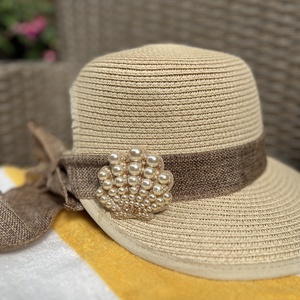Kagyló bross - ékszer - kitűző és bross - kitűző - Meska.hu