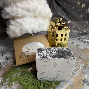 Mákos-vaníliás szappan, Szépségápolás, Szappan & Fürdés, Kézműves szappan, Szappankészítés, MESKA